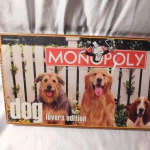 Monopoly Dog Lovers Edition Board Game 2007 NEW SEALED BOX